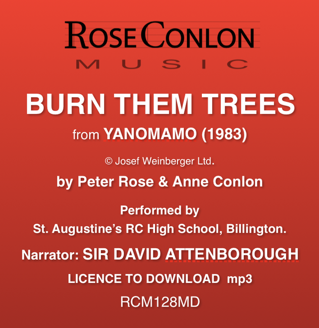 BURN THEM TREES RCM128MD (mp3) from Yanomamo 1983 (Rose/Conlon)