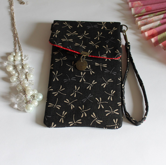 Etui pour smartphone "Tombo" noir