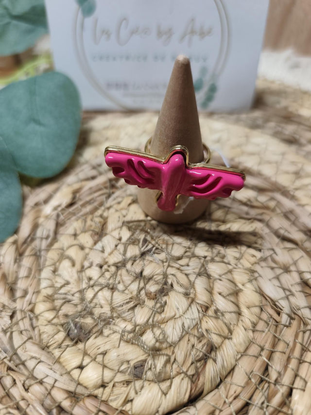 BIG BAGUE AIGLE ROSE AJUSTABLE 0000852