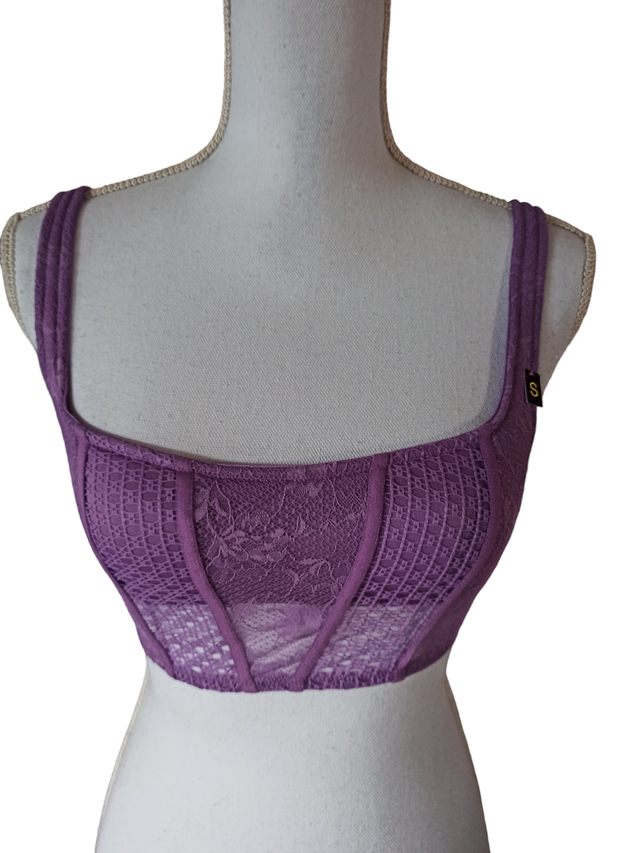 Soutien gorge violet S (Undiz)