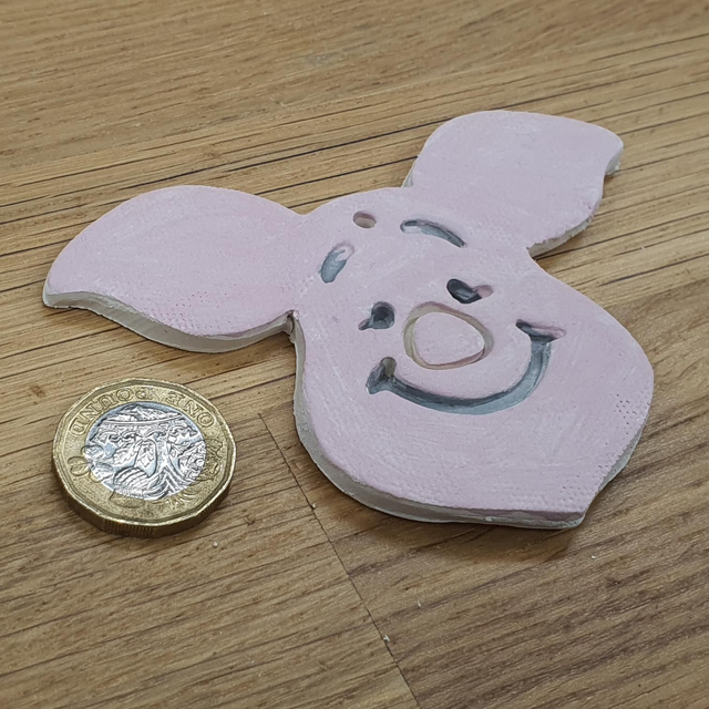 Piglet (Winnie the pooh) matte decoration