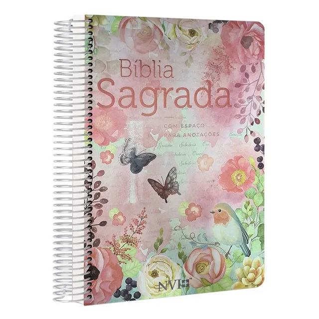 Biblia Anote Slim Floral