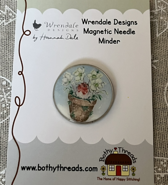 Bothy Threads Seasons's Tweetings Cross Stitch Kit and matching Needle Minder - Hannah Dale