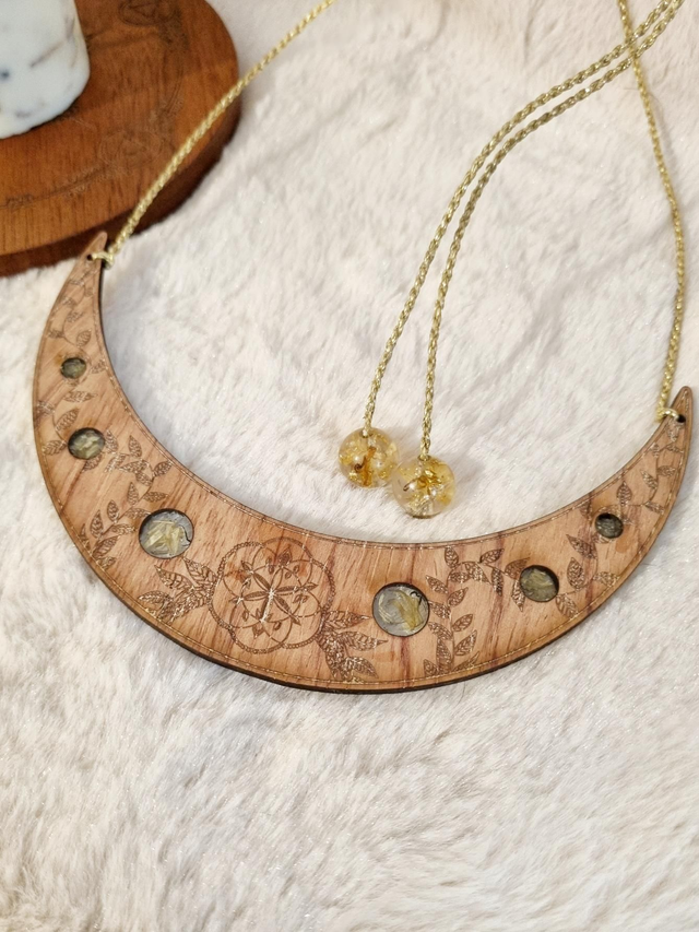 Positivité - Collier Plastron 13cm