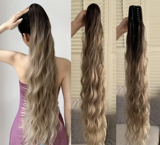 CODA DI CAVALLO DI CAPELLI SINTETICI 