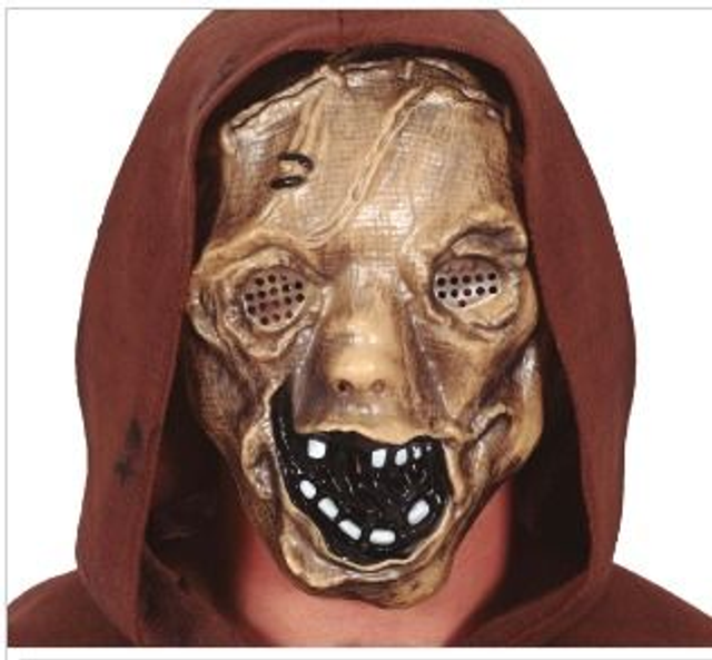 HALLOWEEN . 20036 MASCHERA ZOMBIE PVC
