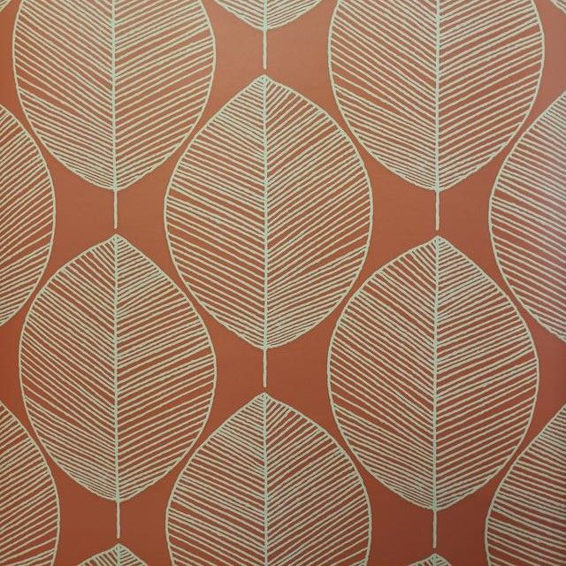 Retro Leaf Amber - Arthouse Opera - 408208