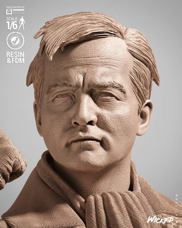 Statue L'HOMME INVISIBLE série movie