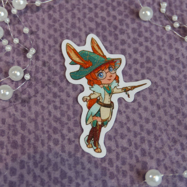 Frosted Sticker Aurora