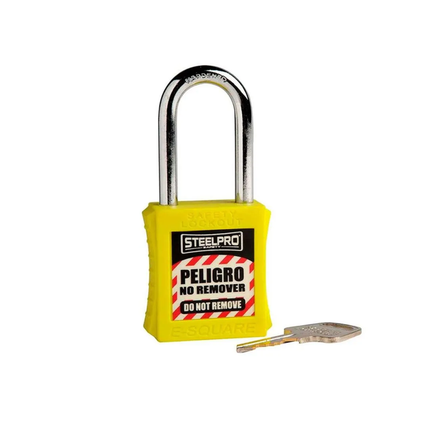  Candado Steelpro X10 Amarillo