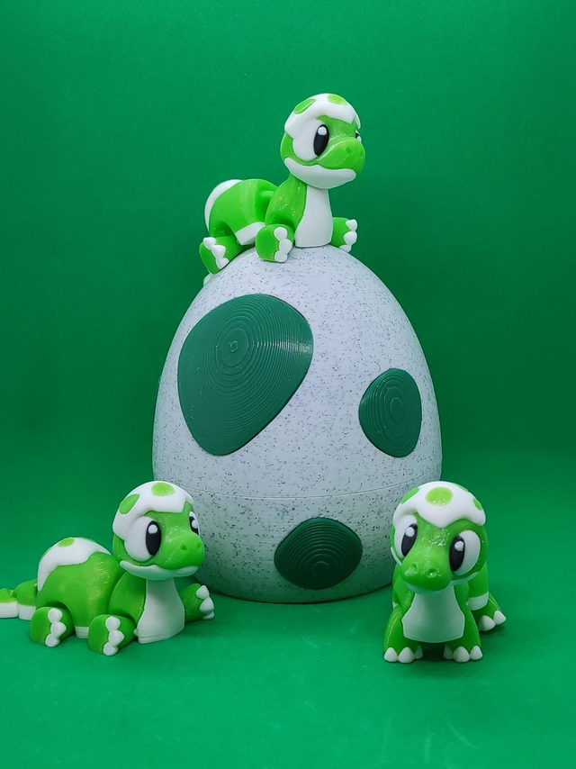 3D Printed Dinosaur Egg Surprise β Mystery Dino Toy Collectible β Random Mini Dinosaur Gift for Kids & Dino Fans