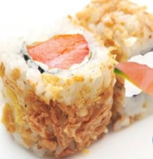 Crispy  saumon fumé fromage tartare ×6