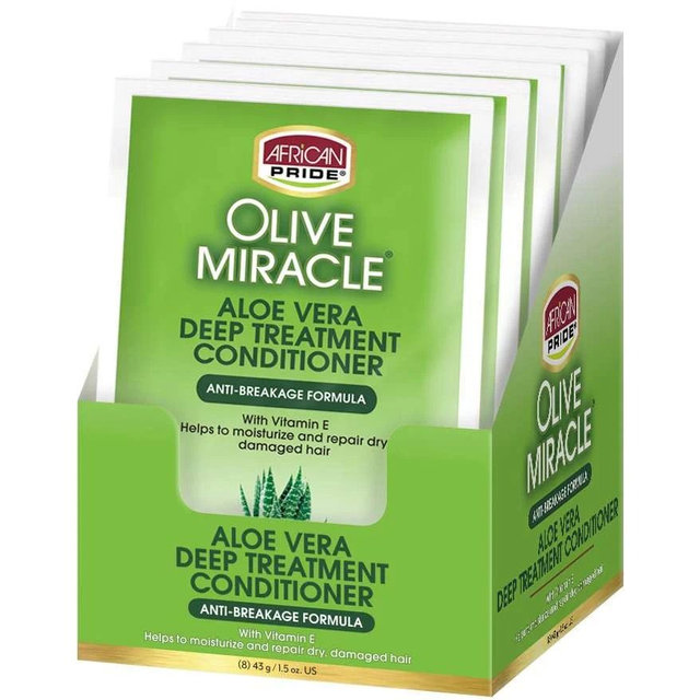 African Pride Olive Miracle Conditioner  1.5oz