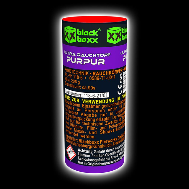 Ultra Rauchtopf, Purpur / KAT T1