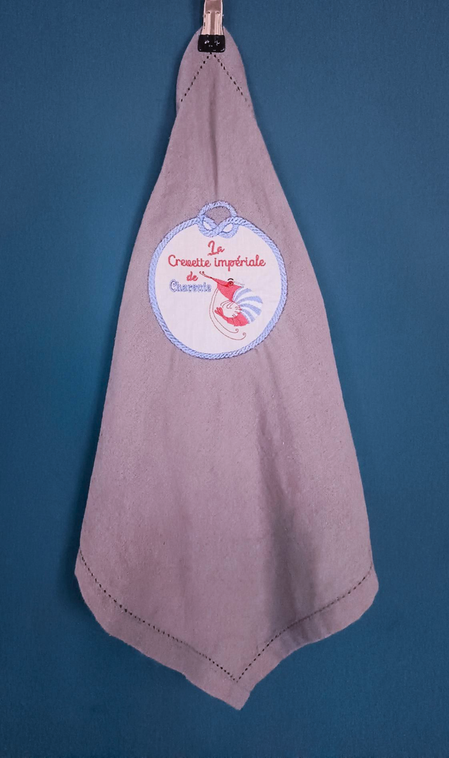 Torchon essuie-mains marin bord de mer 