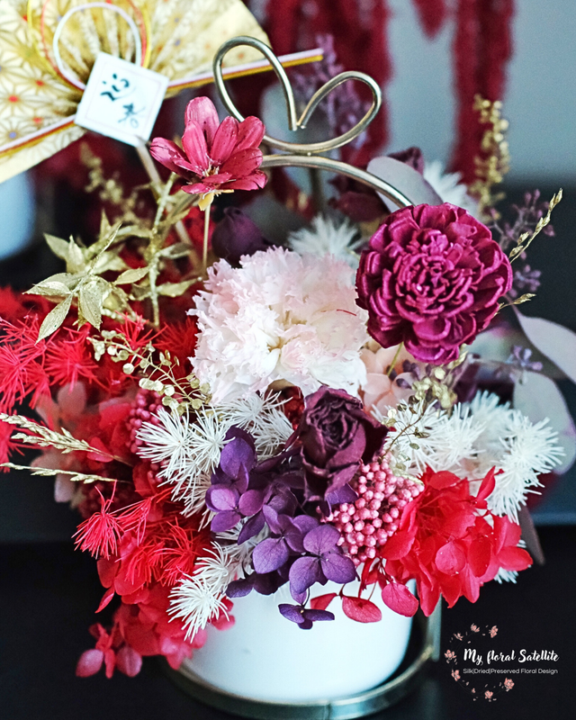 Blooming RED Pastel Table Vase | Lunar New Year Series