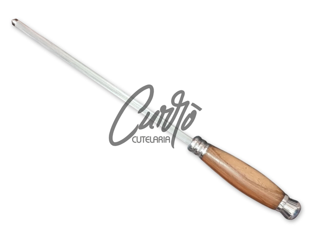 Chaira Especial Elmo Cabo Madeira de Lei 9 Polegadas