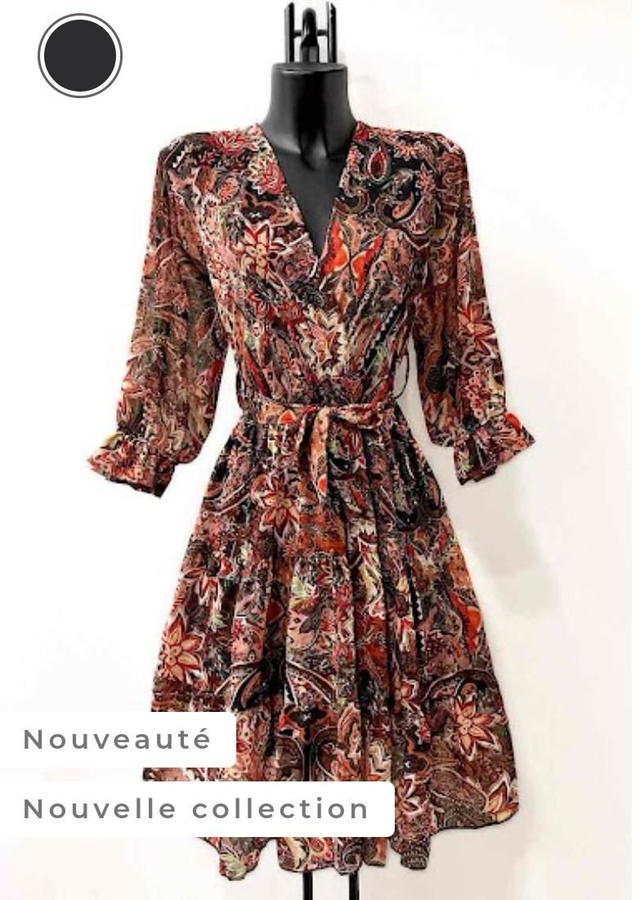 Robe IRIS manches 3/4