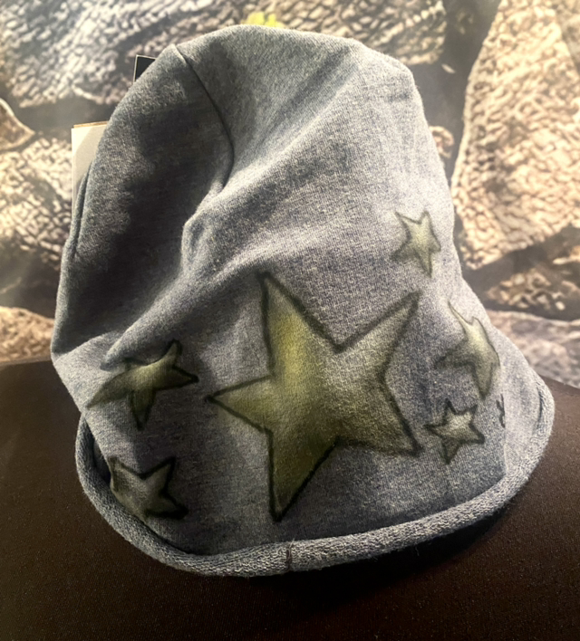 Leichte Baumwollmütze STARS