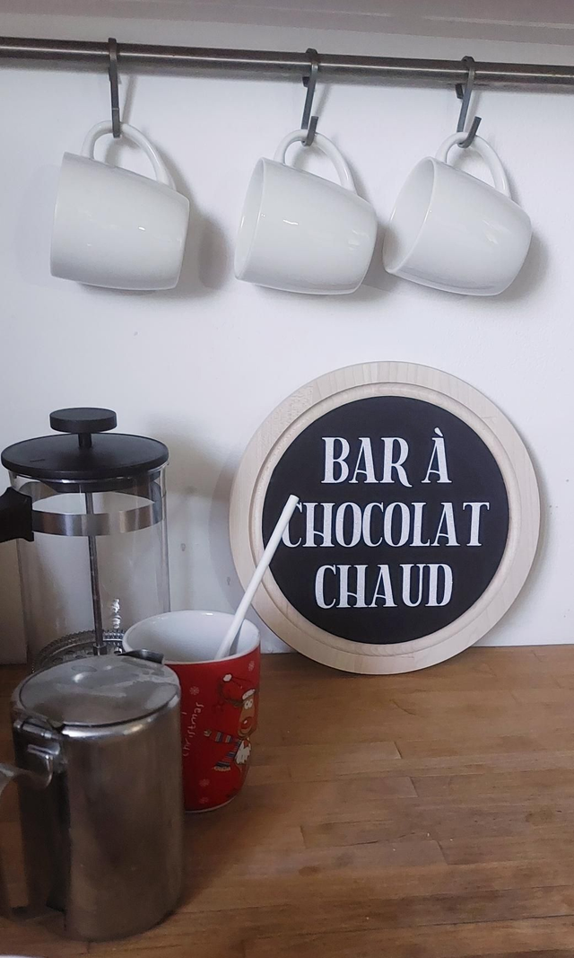 Bar à chocolat chaud 