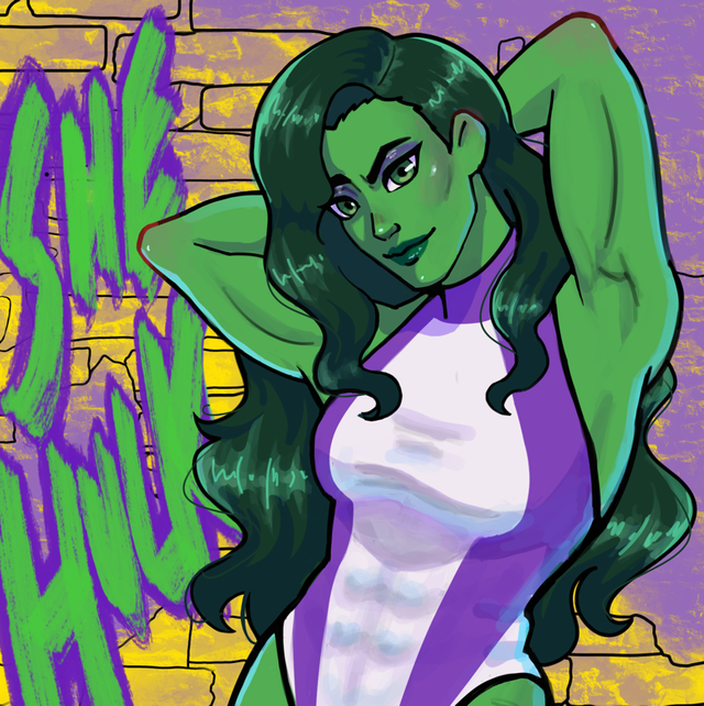 She-Hulk Marvel Print