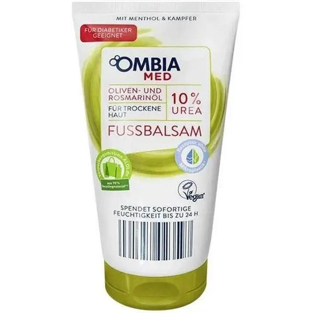 Lacura Med 10 % UREA crema piedi Fußbalsam Oliven- &amp; Rosmarinöl, Fusspflege 3x 150ml