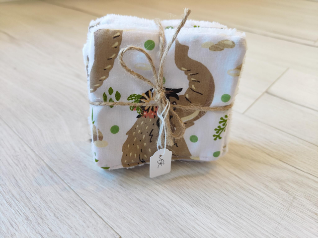 Lot de 8 cotons mammouth 