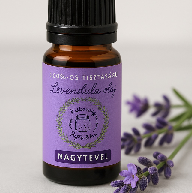 100%-os tisztaságú levendula ILLÓOLAJ - 10 ml