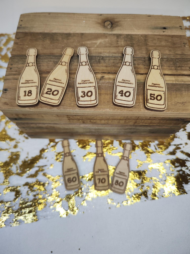 Magnet Bouteille avec Age