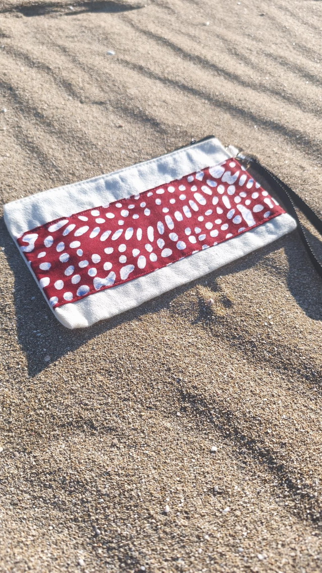 Pochette bordeaux