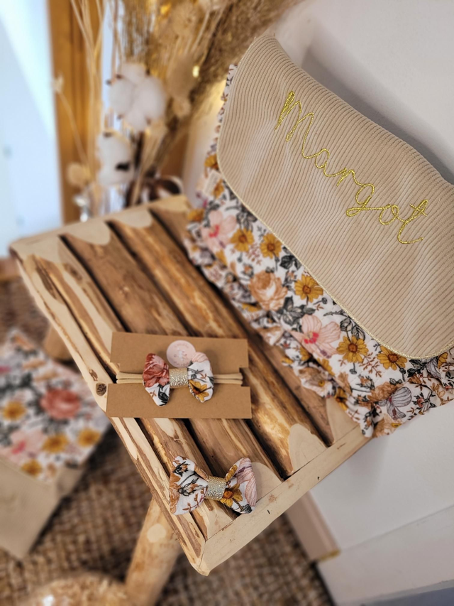 Pochette tissu jardin anglais 🥀