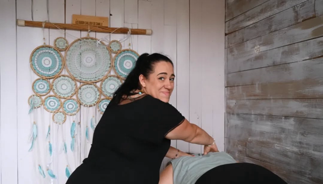 Massage énergétique drainant/energétique 45 min 