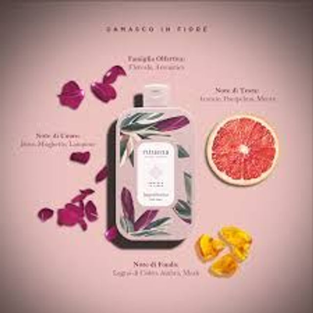 Rituena Damasco in fiore bagnodoccia 400ml