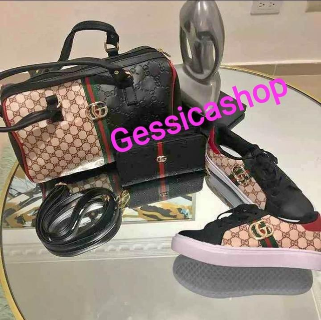 Chaussure Gucci + Sac + Ensemble Pour Homme