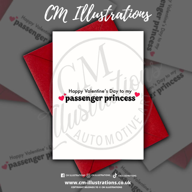 Happy Valentine’s Day To My Passenger Princess 