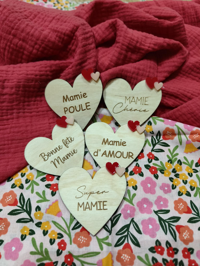 Magnet -COEUR - SUPER MAMIE