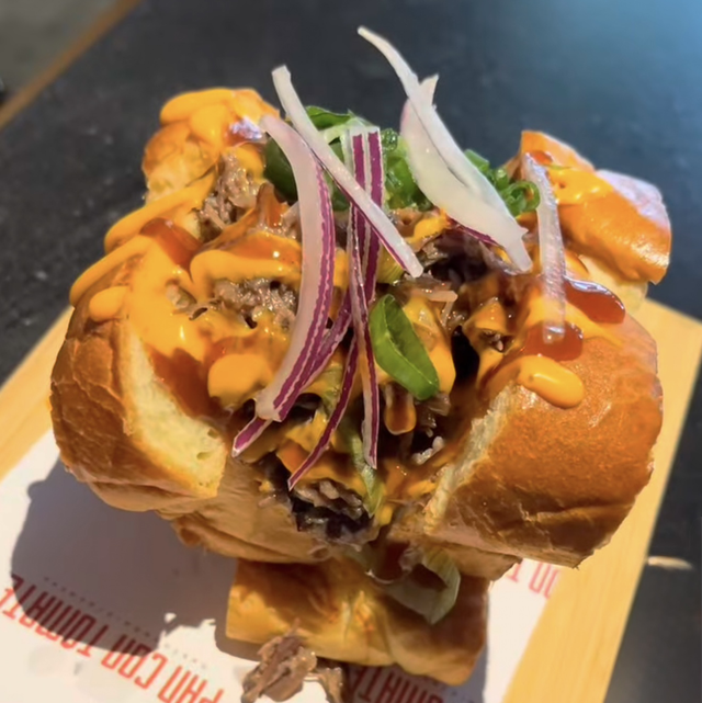 Brioche viande bellota pata negra pulled 🐷