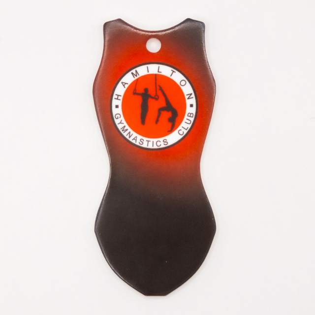 Gymnastics Club Keyring -  Hamilton GC