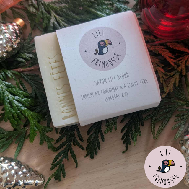 Savon Lili Aloha Bonnes Fêtes