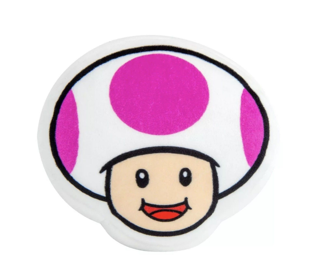 Mocchi-Mocchi Super Mario Purple Toad Junior Plush