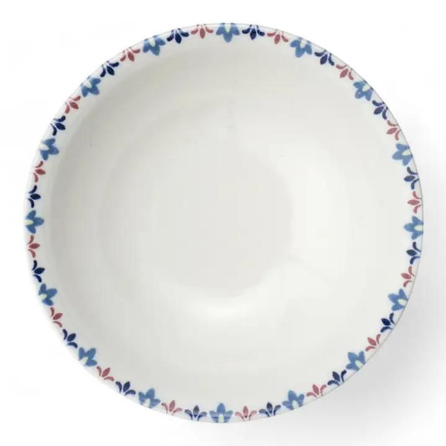 Porseleinen Zoep-ontbijtkom Pebble Lily 18cm