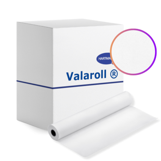 Draps d’examen Valaroll Hartmann – 150 formats 50 × 38 cm (carton de 12 rouleaux) – Usage professionnel
