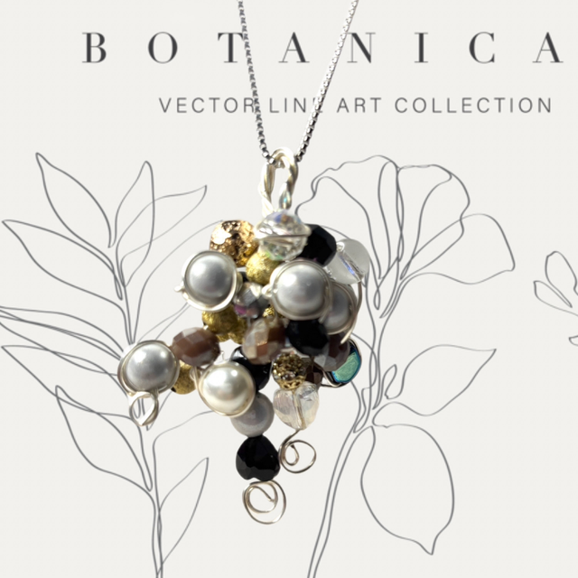 Collier sautoir perles Isadora