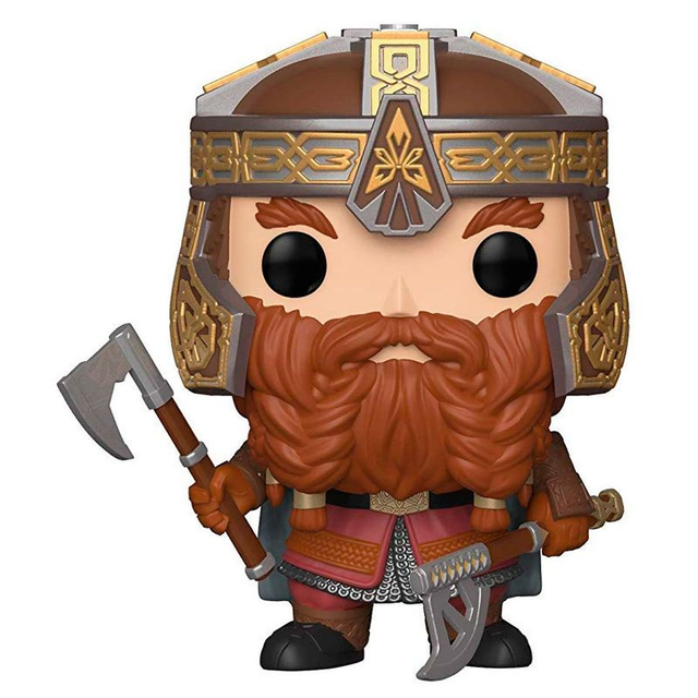 Funko Lord Of The Rings POP! Movies Vinyl Figure Gimli 9 Cm Pop Figures 889698332484