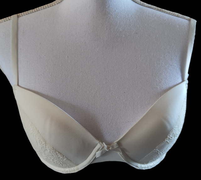 Soutien-gorge avec coque armature et dentelle champagne (Lauma Lingerie)