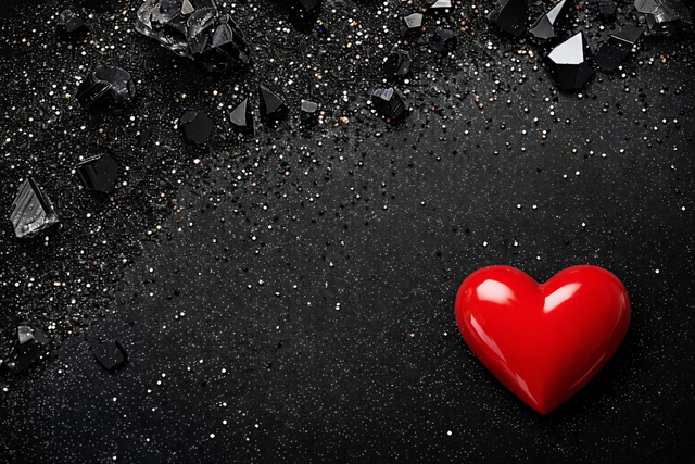 Personalised Glass Chopping Board with Coloured Heart