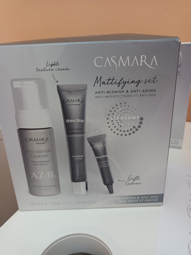 Sada anti age pre zmiešanú a mastnú pleť 150ml/50ml/10ml