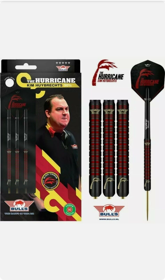 Bulls Kim Huybrechts Black Edition Steel Tip