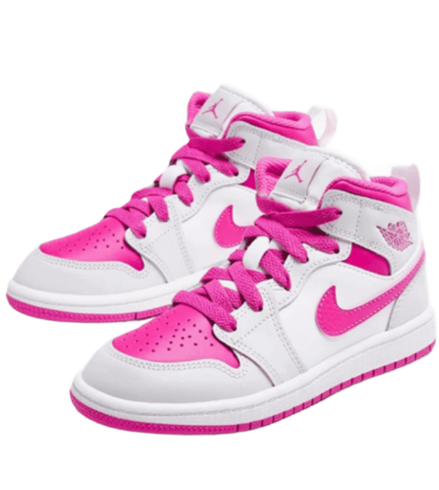 Jordan 1 Mid "Fire Pink"