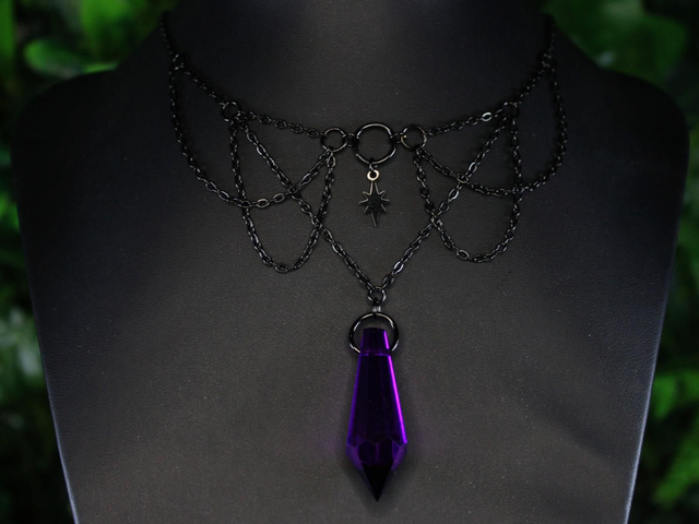 C0036 • Collier MIDNIGHT ELEGANCE